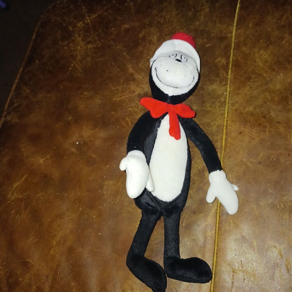The Cat In the Hat Plush Official Movie Merchandise Stuffed Figure Toy 12"